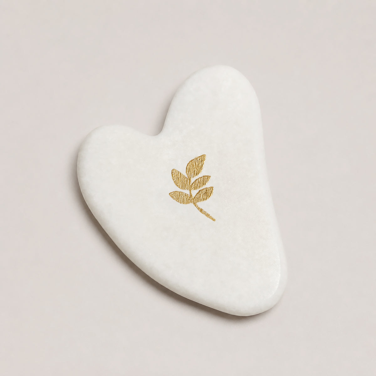 Gua Sha jad alb GUAGLOW 6 x 8 cm - Image 2