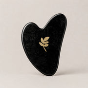 Gua Sha jad negru GUAGLOW 6 x 8 cm - Main Image