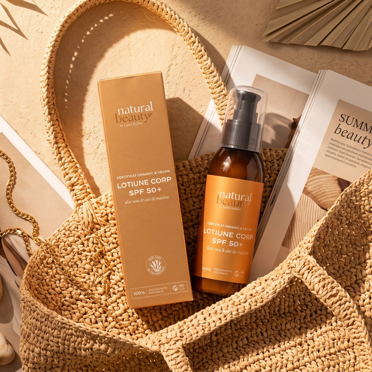 Lotiune corp SPF50+ HOT SUMMER