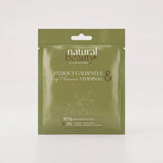 Masca servetel iluminanta cu vitamina C si extract de galbenele Natural Beauty
