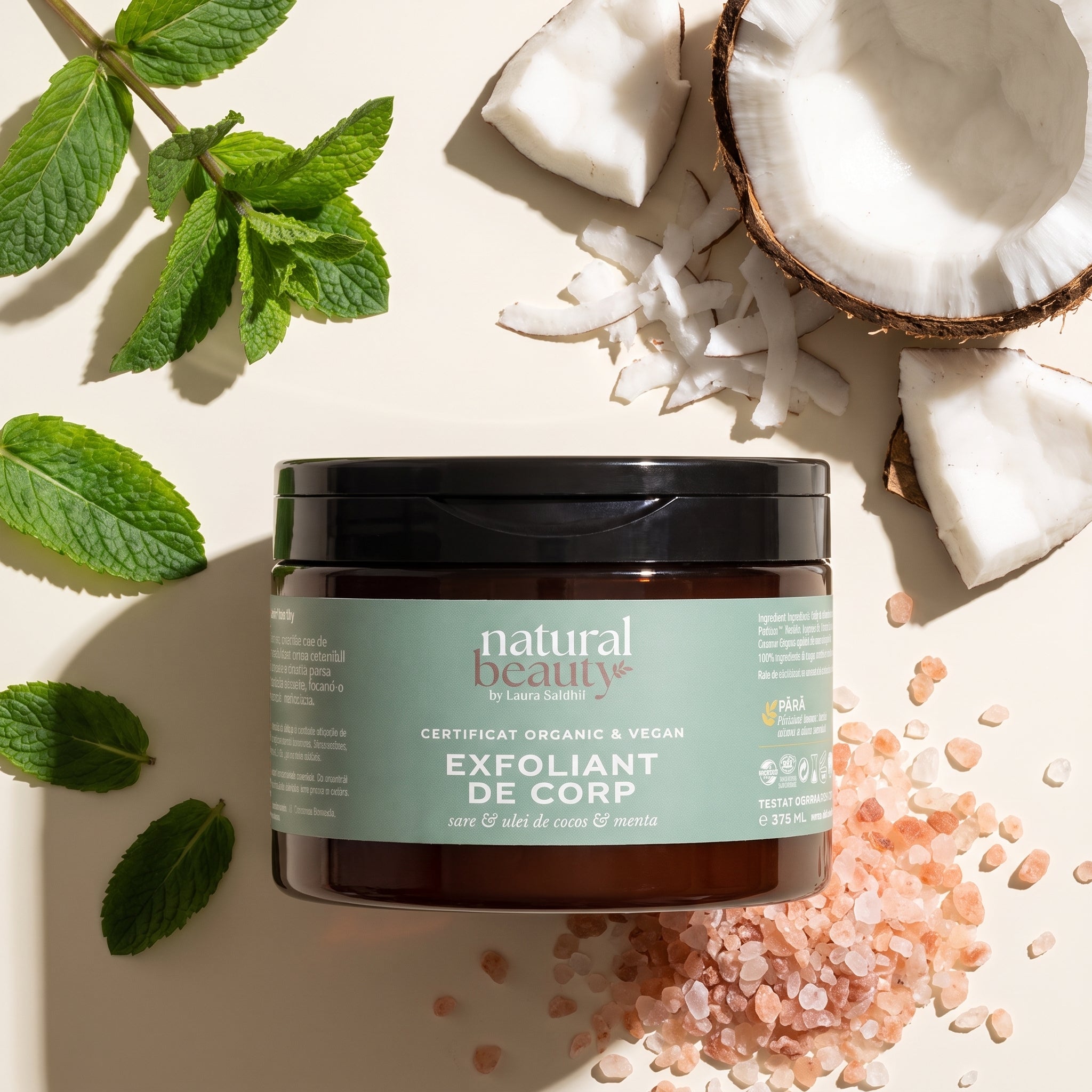 Exfoliant pentru corp DON'T BE SHY