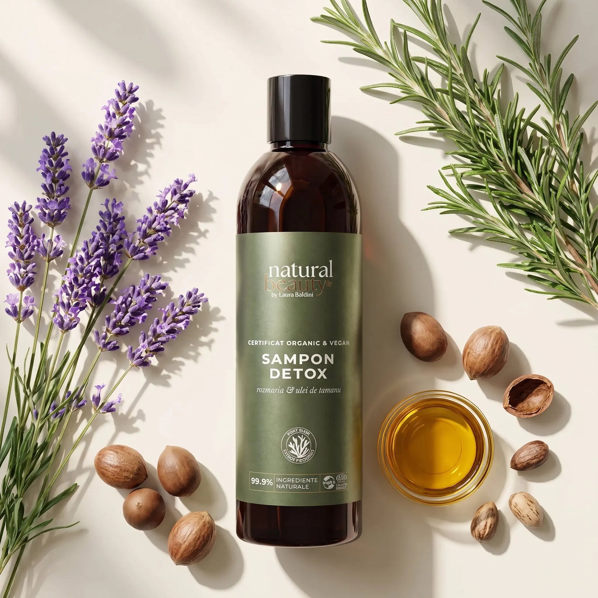 Sampon DETOX impotriva caderii parului Natural Beauty