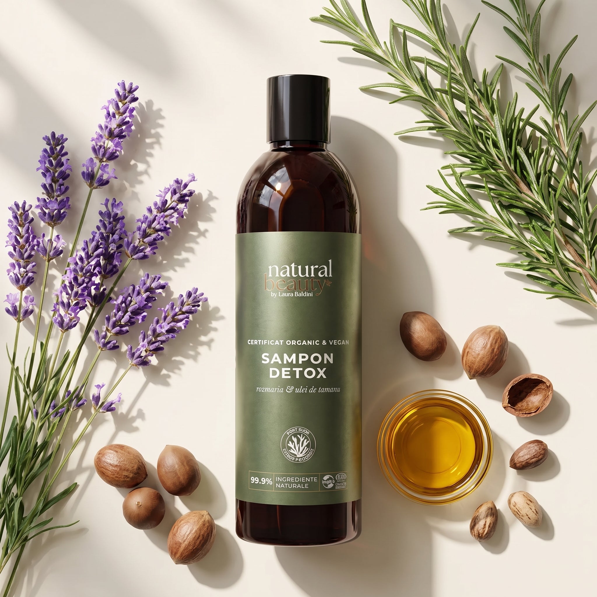 Sampon DETOX impotriva caderii parului