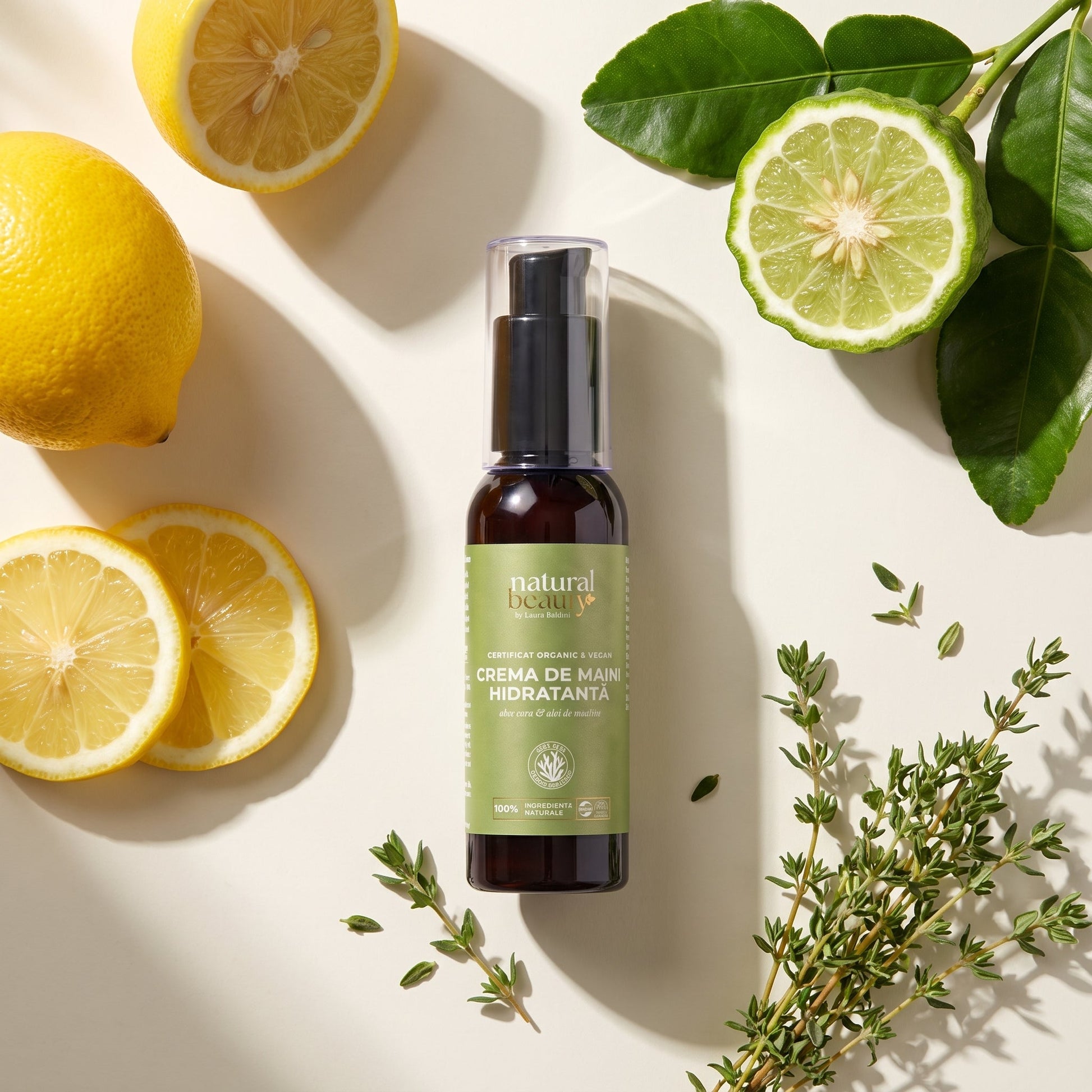 Crema hidratanta pentru maini PURA NATURA Natural Beauty