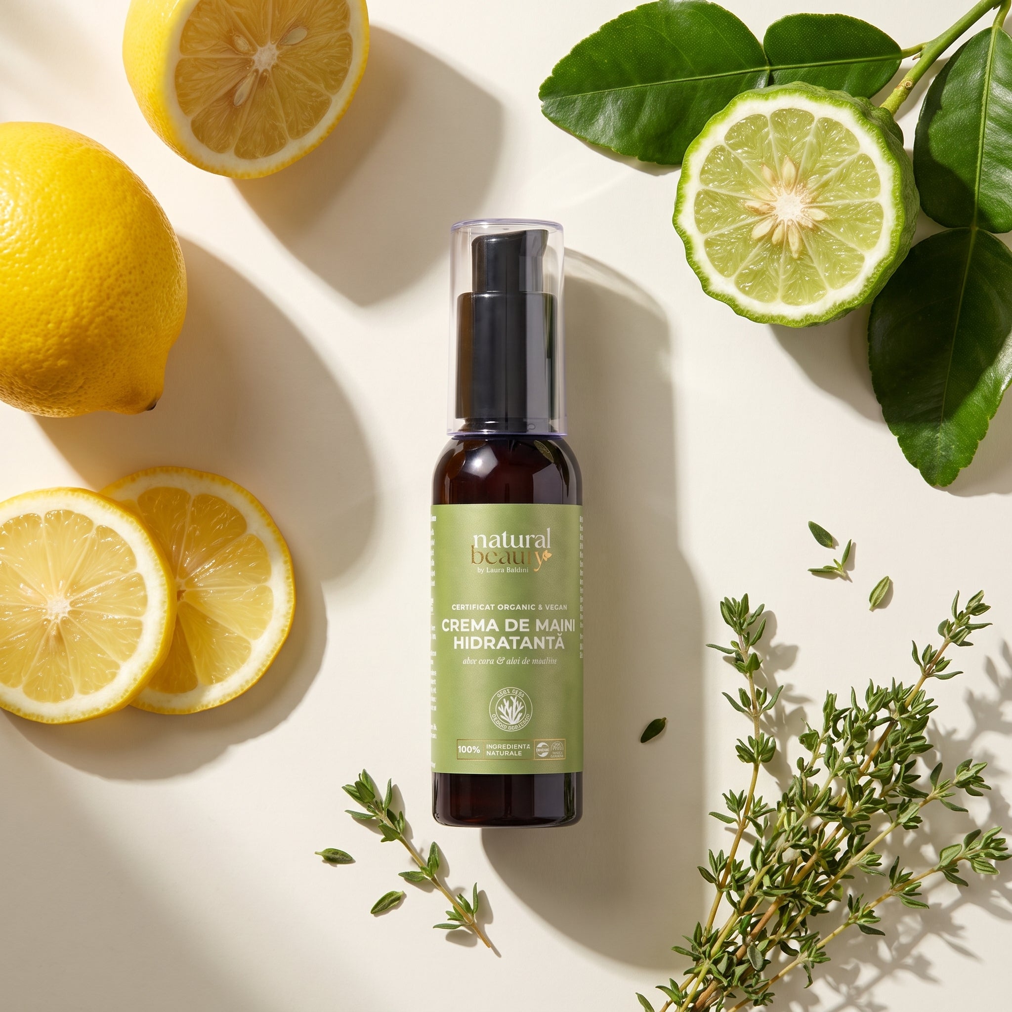 Crema hidratanta pentru maini PURA NATURA
