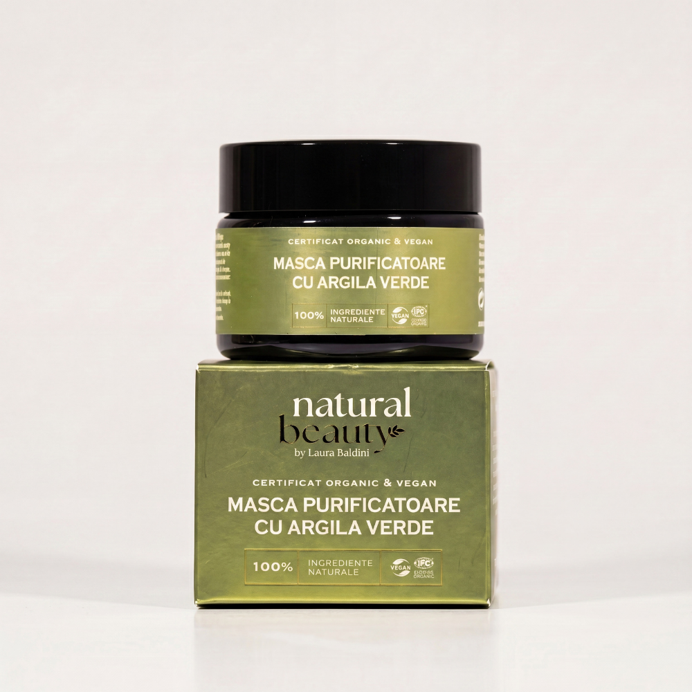 Masca purificatoare cu argila verde GREEN VIBES