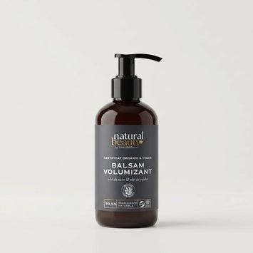 Sticlă cu balsam volumizant Natural Beauty by Laura Baldini, cu ulei de ricin și ulei de jojoba