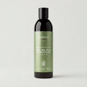Flaconul Gelului de Duș Hidratant cu aloe vera și citrice, Natural Beauty by Laura Baldini, pe fundal neutru